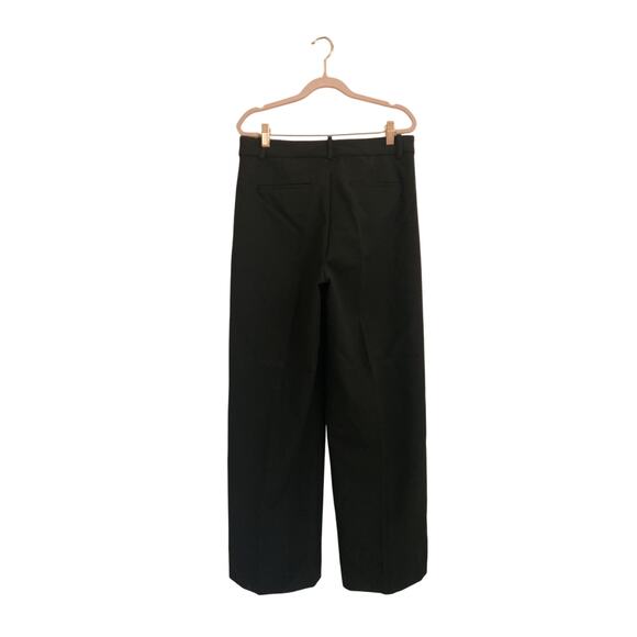 NWT J. Crew Wide-Leg Trouser In Four-Season Stretch Black 10 - Picture 6 of 12